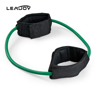 Heavy Duty Custom Resistance Exercise Band with Padded Ankle Straps